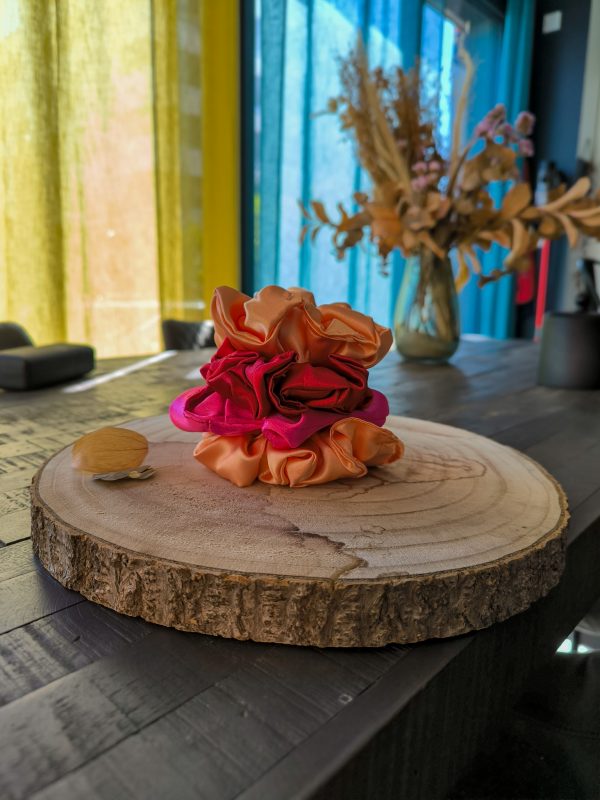 chouchou-orange-rose-satin-mdjafrohair-cheveux-afro