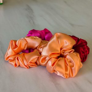 chouchou-orange-rose-satin-mdjafrohair-cheveux-frises